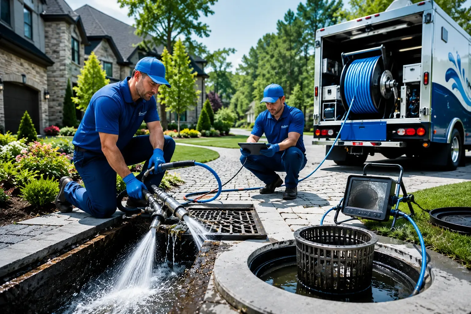 Local outdoor drain cleaning professionals in Galloway, OH