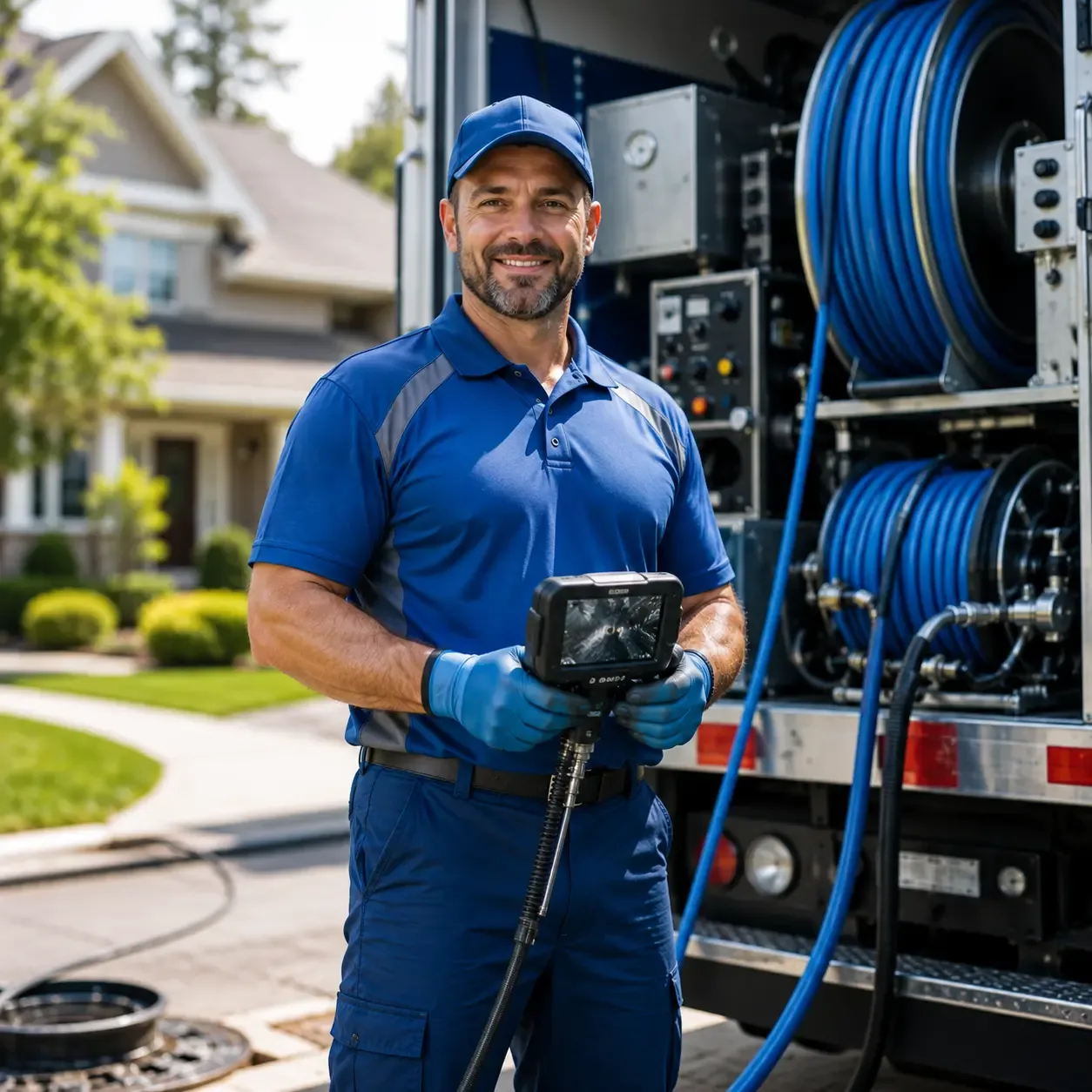 Local outdoor drain cleaning specialists in Galloway, OH